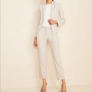 Ann Taylor- The Petite Ankle Pant in Crosshatch